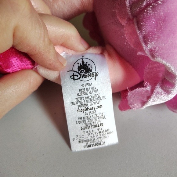 Disney Muppet Babies Miss Piggy 14" Plush Toy Doll Pink Dress Collectible - Picture 5 of 6